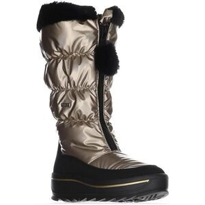 New Pajar Toboggan Kids Big Girls Insulated Tall Waterproof Boots Sz Us 5 Eu 36